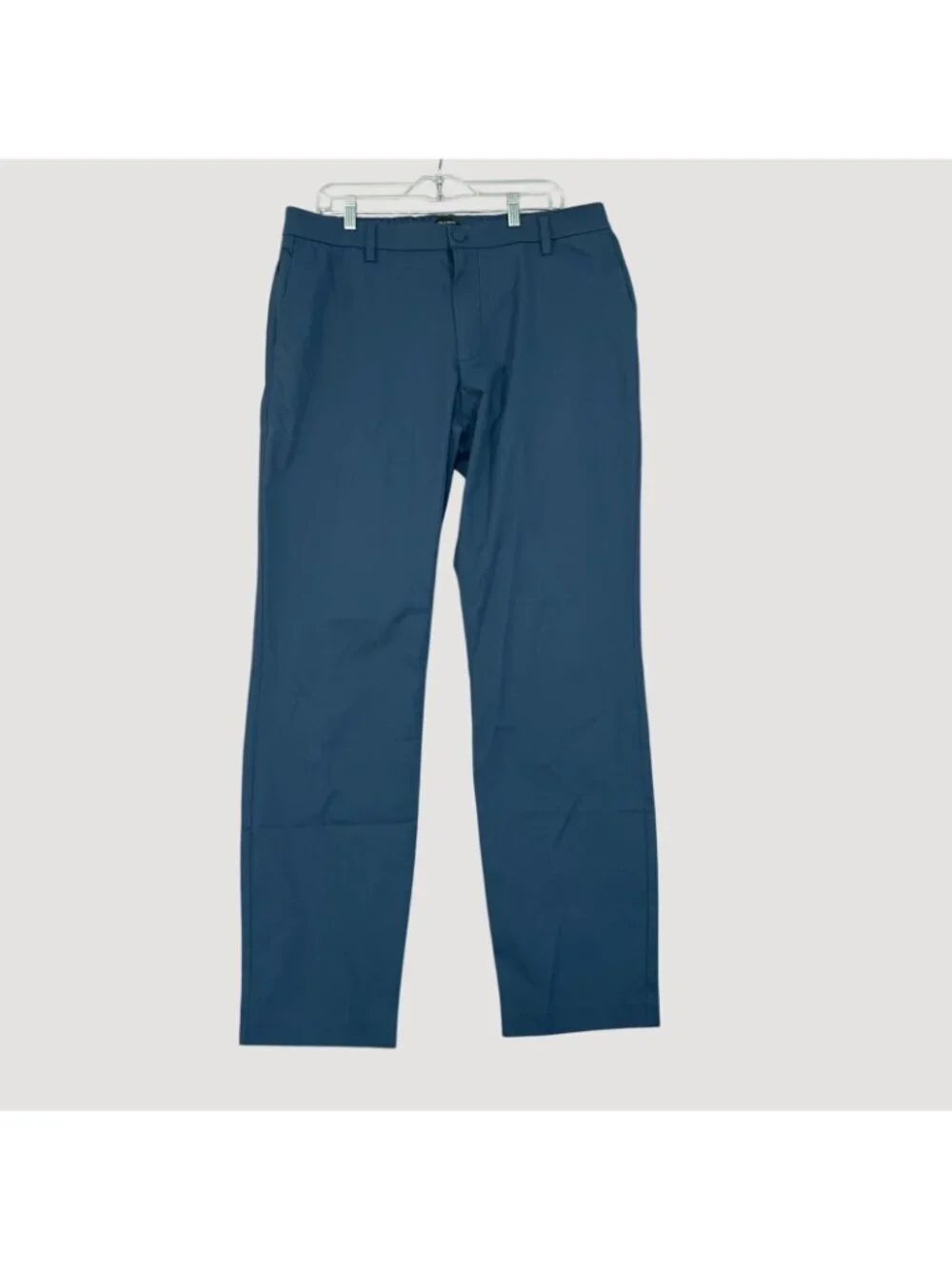 NWOT Banana Republic Commuter Tech Pants Men's 38x34 Navy Blue Flat Front